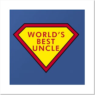 World's Best Uncle Posters and Art